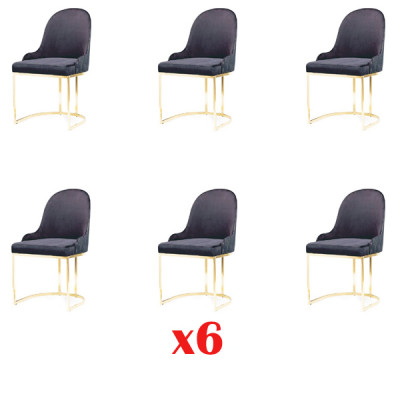 Kitchen Dining Group Set Chair Suite Seat Upholstery Wood 6x Chairs new