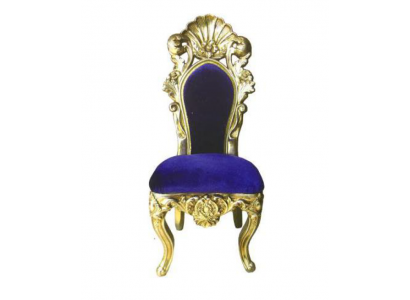 Chair Throne Armchair Dining room Designer Wood Antique Style Baroque Rococo Chairs