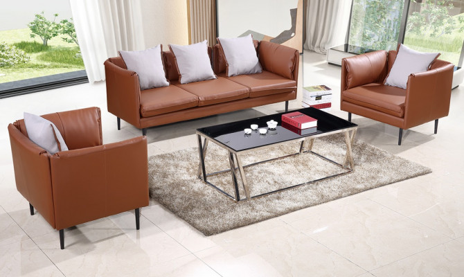 Sofa set Couch Sofa Upholstery Seat Sofas Couches 3+1+1 Office Furniture Furnishings