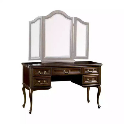 Dressing table with Mirror Luxury Console Chest of drawers Bedroom Baroque Rococo