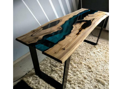 Epoxy resin Consoles Table Designer Tables Luxury Living room Furniture