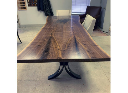 Luxury Dining table Real Wood Designer Kitchen Table Massive Tables 1sqm Price