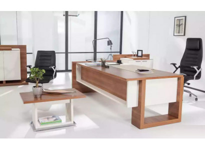 Chef Table Desk Brauner Office Tables Set Office Furnishings 3-piece Complete