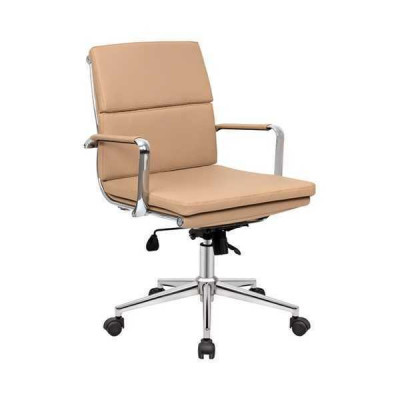 Luxurious swivel chair beige gaming modern single chair office chair office chair