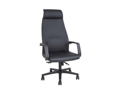 Luxurious imitation leather office chair gaming chair office chair new swivel chair black