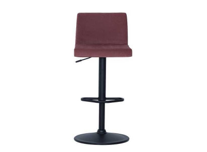 Modern Pink Chair Designer Bar Stool Textile Stylish Luxury Furniture Stool