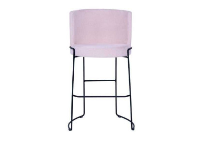 Modern Bar Stool Chair Designer Textile Dining room chair Stool Bar Pink new