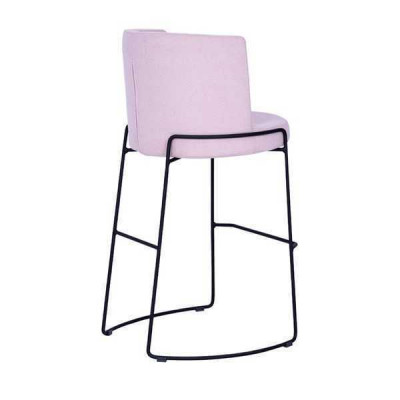 Modern Bar Stool Chair Designer Textile Dining room chair Stool Bar Pink new