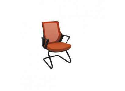 High quality office chair orange desk chair modern textile chair fabric new