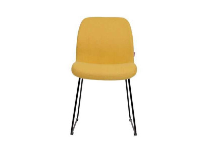 Chairs Yellow Luxury Design Upholstery Chair Office Furniture new Dining room Textile Furniture