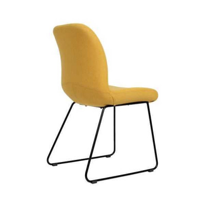 Chairs Yellow Luxury Design Upholstery Chair Office Furniture new Dining room Textile Furniture