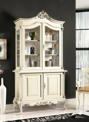 Display case Italian luxury furniture showcases sideboard wardrobe glass design cabinets