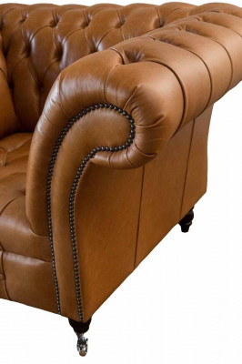 Armchair Wing Chair Seater Fabric Luxury Living room Classic Chesterfield