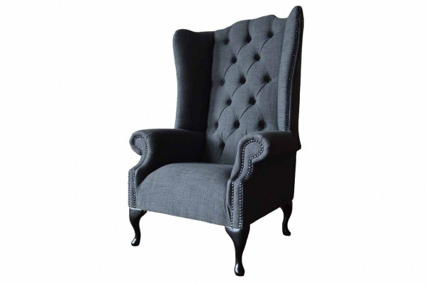 Armchair Single Seater Chesterfield Couch Furniture Luxury Furniture Wing Chair new