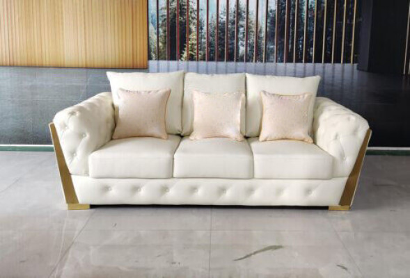 Three Seater Couch Furniture Furnishings Chesterfield Medusa Luxury Furnishings