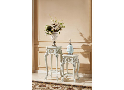 Flower stand Classic r stand Living room pedestal foot side tables