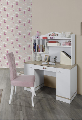 Youth Room Furniture Childrens room Wood Desk Shelves Furniture Design