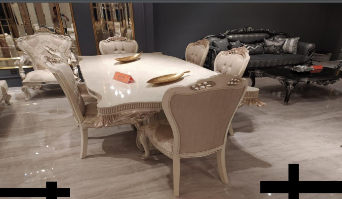 Luxury Dining room Dining table Chair Ess Group Suite Set Wood Table Tables Chairs