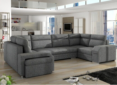 XXL Living landscape Corner sofa Sofa Couch Upholstery Suite Designer U-shape Corner new