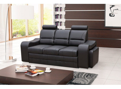 3 Seater Sofa Couch Upholstery Couches Sofas 3 Seater with Stool Suite Upholstery