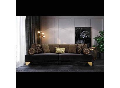 Three Seater Sofa 3 Seater Luxury Sofas Living room Couch Fabric Couches 260cm Furniture