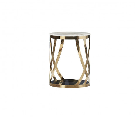 Side table Coffee tables Coffee table Sofa stainless steel Stone Table Luxury Tables