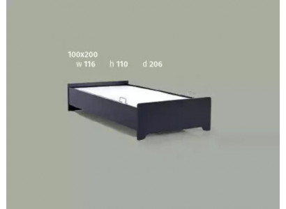 Bed Single bed Beds Bedroom Childrens room Bed frame 100x200cm