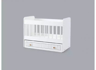 Baby bed Childrens bed Bed Set drawer White in style for the Childrens room