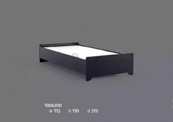 Beds Modern furniture design Luxury children's beds Black children's novelty