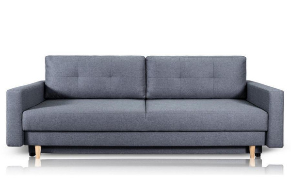 Style, rigor and comfort are the main advantages of this comfortable and practical extendable 3-seater sofa