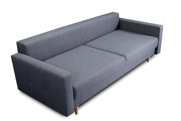 Style, rigor and comfort are the main advantages of this comfortable and practical extendable 3-seater sofa