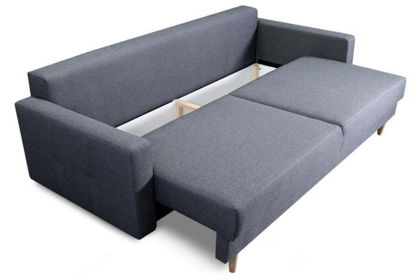 Style, rigor and comfort are the main advantages of this comfortable and practical extendable 3-seater sofa