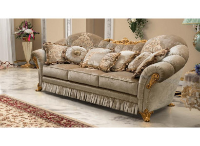 Sofa Design Three Seater Couch Upholstery 3 Seater Sofas Room Furniture Beige Couches Fabric