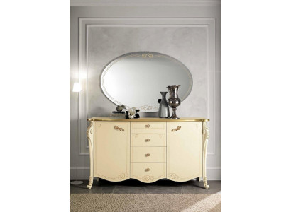 Chest of drawers Sideboard Beige Sideboards Wardrobe Chests of drawers Furniture Solid Wood Bizzotto