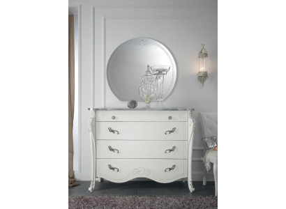 Chest of drawers White Style Wood Furniture Chests of drawers new Italian Furniture Design MobilPiu