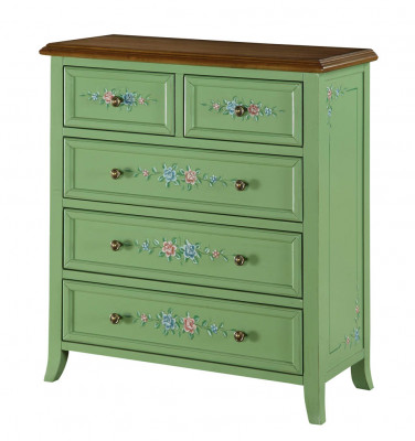 Green Chest of drawers Sideboard Sideboard Wardrobe Real Wood Furniture Chests of drawers Cabinets new