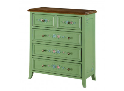 Green Chest of drawers Sideboard Sideboard Wardrobe Real Wood Furniture Chests of drawers Cabinets new