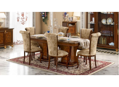 Dining room set suite chairs 6x group dining set antique style table 7 pieces. new